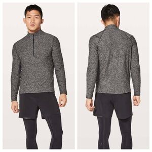 Lululemon Men’s Surge Warm 1/2 Zip Pullover Rulu Slim Fit Buttery Soft Workout